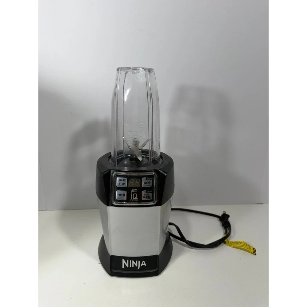 Nutri Ninja Pro Auto-iQ Personal Blender 1000W Silver Black BL482 30